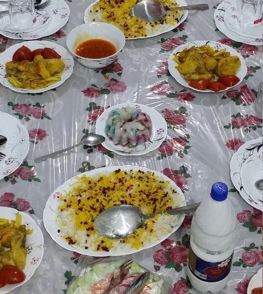 عکس سفره ساده