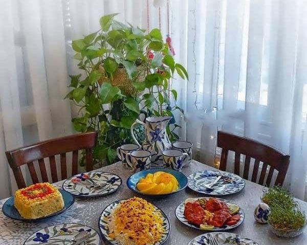 عکس سفره ساده