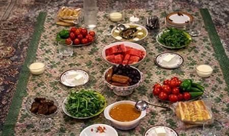 عکس سفره ساده
