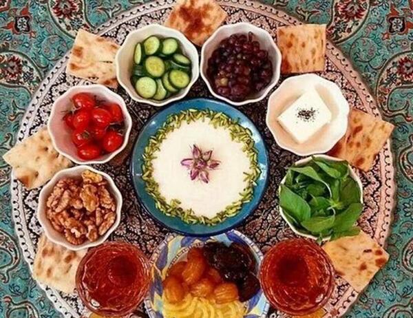 عکس سفره ساده