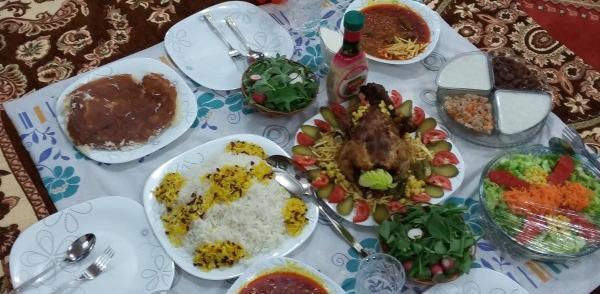 عکس سفره ساده