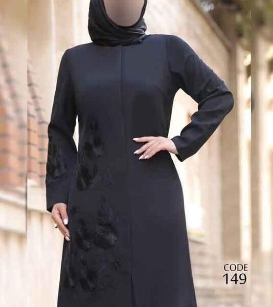 عکس مانتو زنانه مشکی