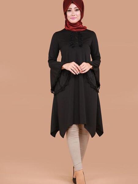 عکس مانتو زنانه مشکی