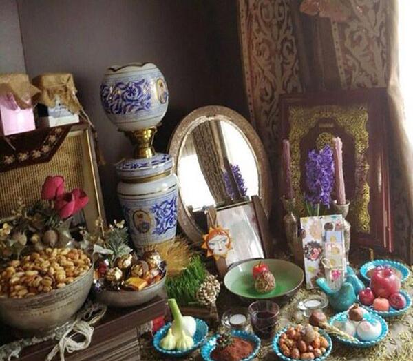 عکس سبزه و هفت سین