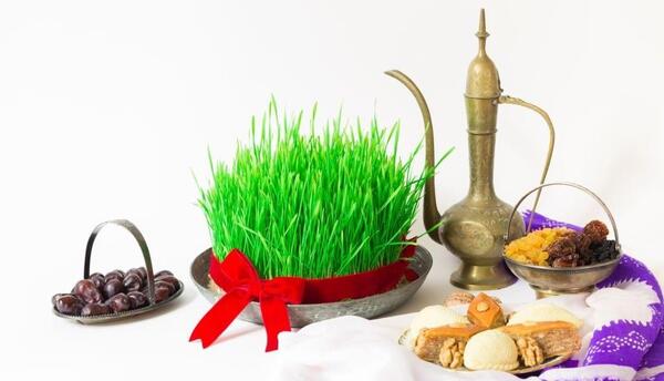 عکس سبزه و هفت سین