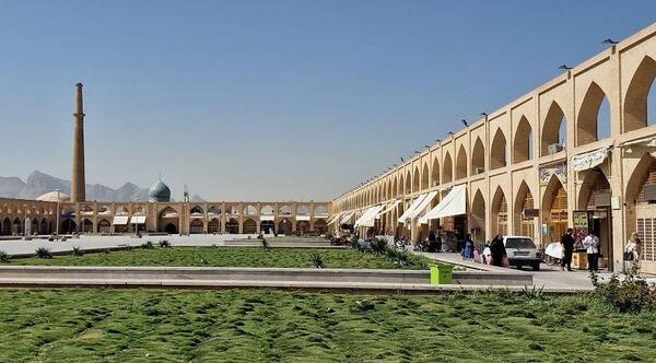 عکس سبزه میدان اصفهان