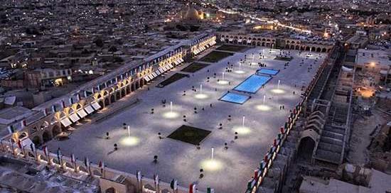 عکس سبزه میدان اصفهان