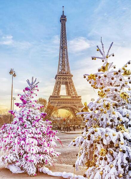 عکس پاریس کریسمس