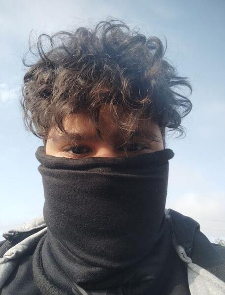 عکس فیک پسر موی فر