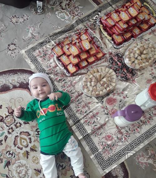 عکس سفره حضرت علی اصغر