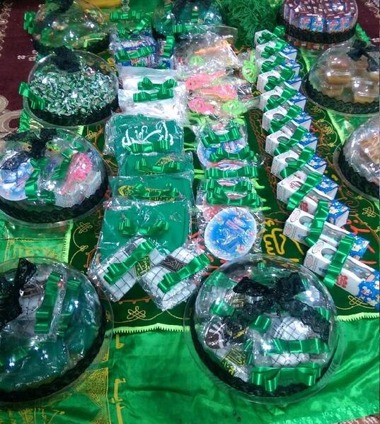 عکس سفره حضرت علی اصغر