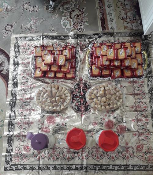 عکس سفره حضرت علی اصغر