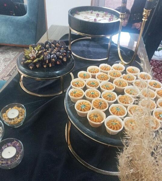 عکس سفره حضرت علی اصغر