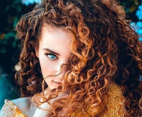 عکس دخترونه فیک مو فرفری