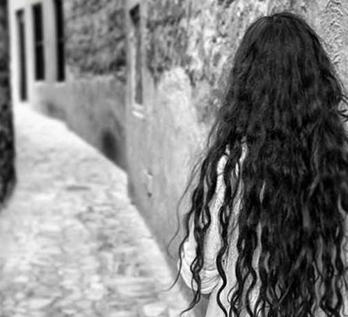 عکس دخترونه فیک مو فرفری