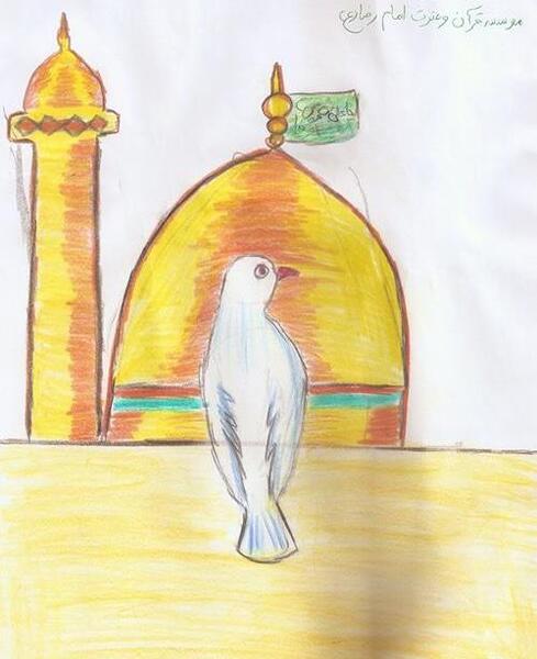 عکس نقاشی کبوتر