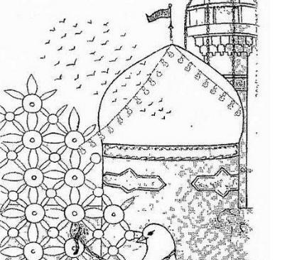 عکس نقاشی کبوتر