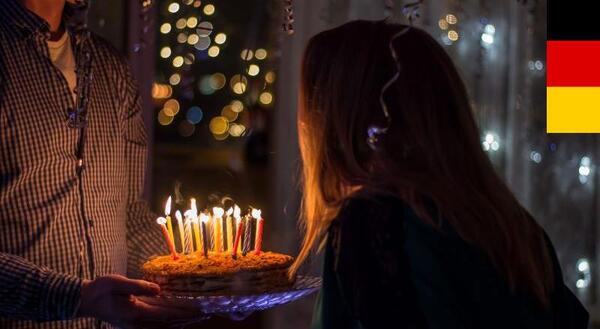 عکس تبریک تولد به زبان آلمانی