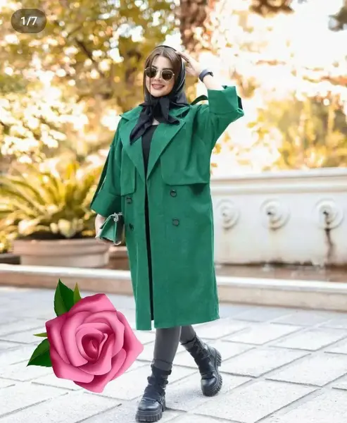 عکس مانتو زمستانه
