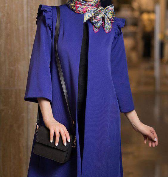 عکس مانتو زنانه بلند