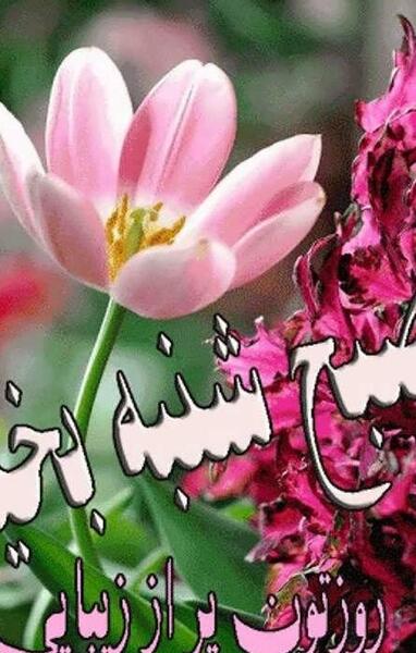 عکس نوشته صبح شنبه تون بخیر