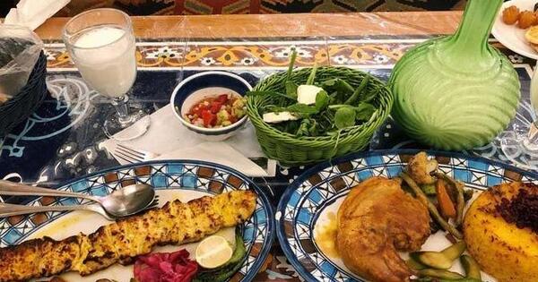 عکس سفره خانه لاکچری