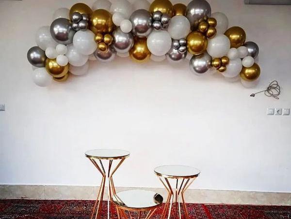 عکس بادکنک آرایی ساده برای تولد
