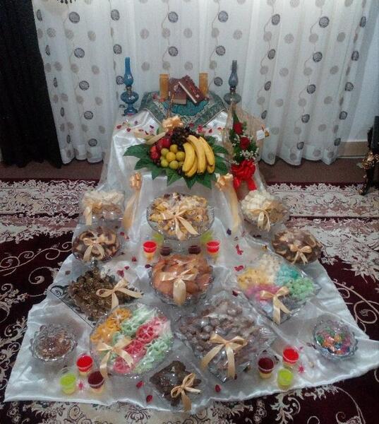 عکس سفره کربلایی