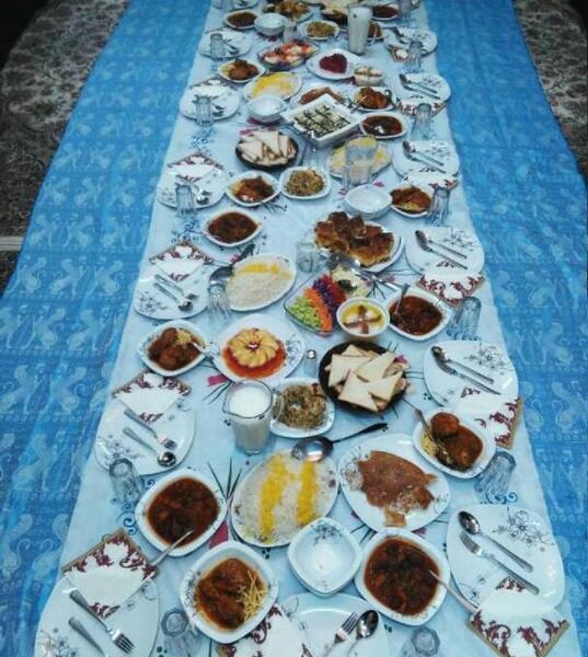 عکس سفره تولد دخترانه
