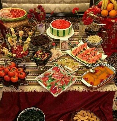 عکس سفره زیبا