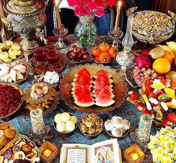عکس سفره زیبا