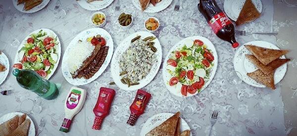 عکس سفره زیبا