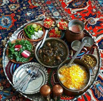 عکس سفره زیبا