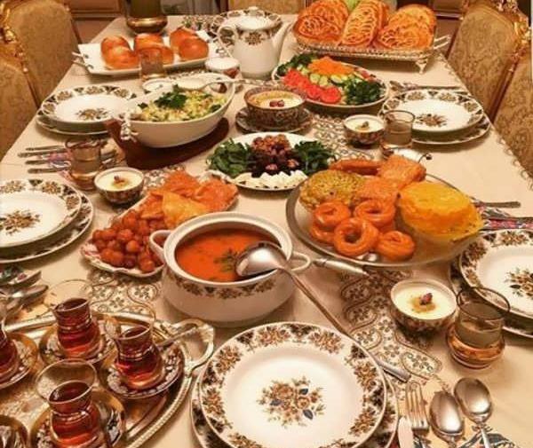 عکس سفره زیبا