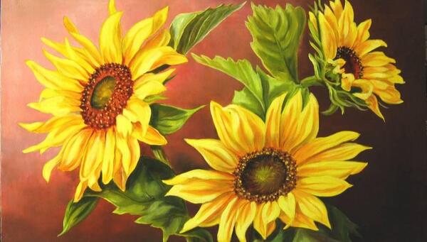 عکس نقاشی سبزه زار