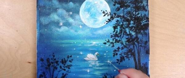 عکس نقاشی شب