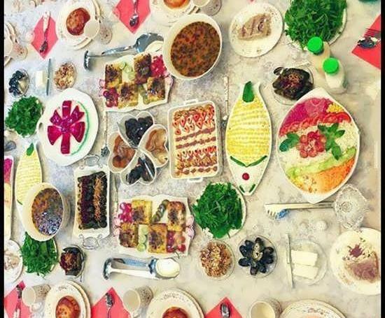 عکس سفره باکلاس
