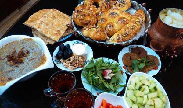 عکس سفره باکلاس