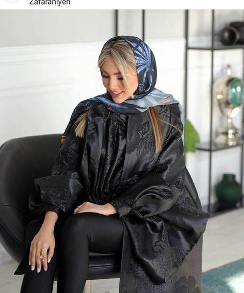 عکس مدل مانتو ژاکارد مجلسی