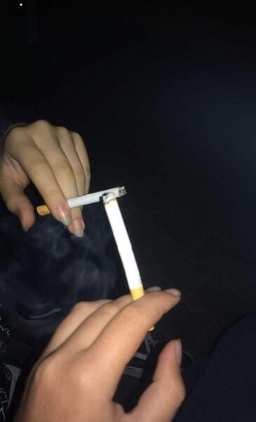 عکس فیک سیگار پسرونه
