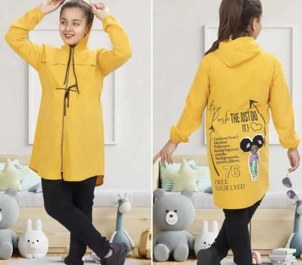 عکس مانتو دخترانه 13 ساله اسپرت
