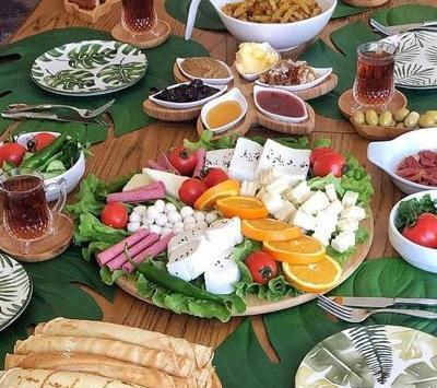 عکس سفره صبحانه لاکچری