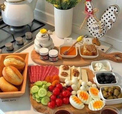 عکس سفره صبحانه لاکچری