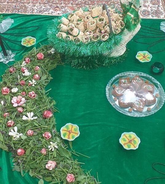 عکس سفره امام جواد