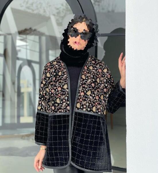 عکس مانتو سوزن دوزی