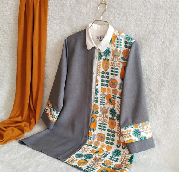 عکس مانتو سوزن دوزی