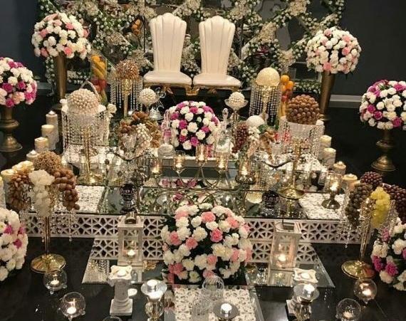 عکس سفره عقد شیک