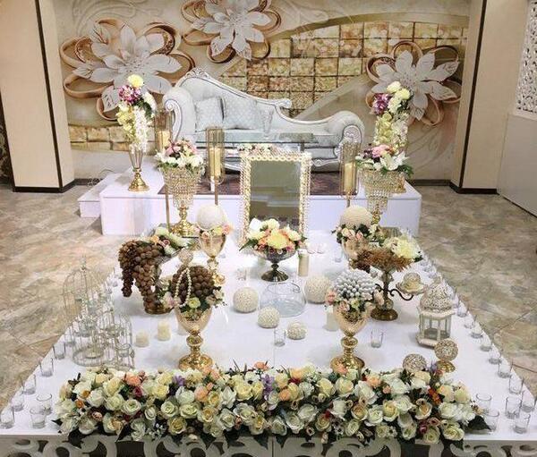 عکس سفره عقد شیک
