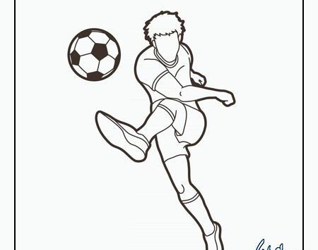 عکس نقاشی فوتبالی