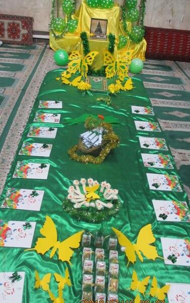 عکس سفره جشن قرآن